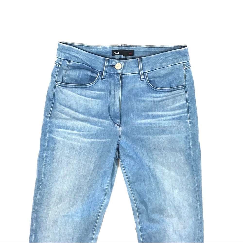 NWOT 3x1 NYC high rise skinny jeans light wash - Picture 5 of 5